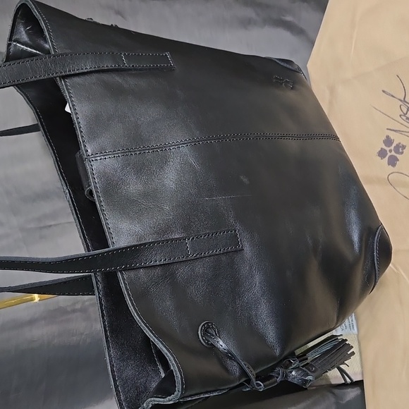 Patricia Nash Black Leather Tote - Picture 13 of 16